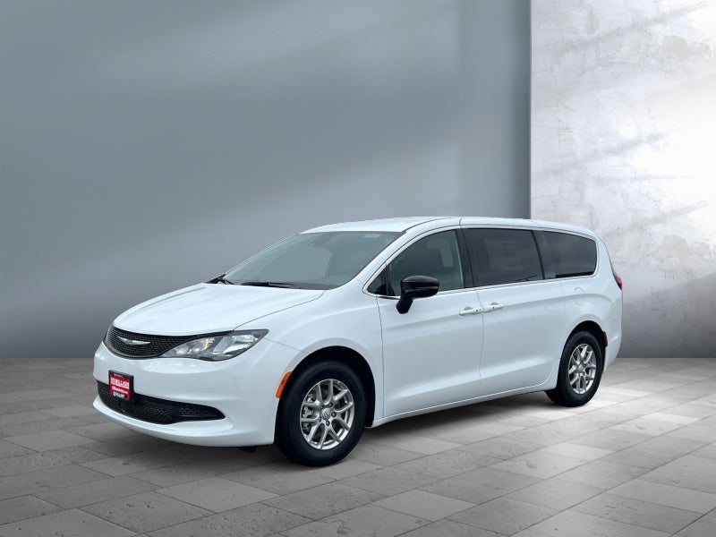 2026 Chrysler Voyager VOYAGER LX in Bright White Clear-Coat Exterior Paint — front three-quarter view