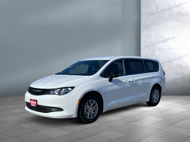 2026 Chrysler Voyager VOYAGER LX in Bright White Clear-Coat Exterior Paint — front three-quarter view