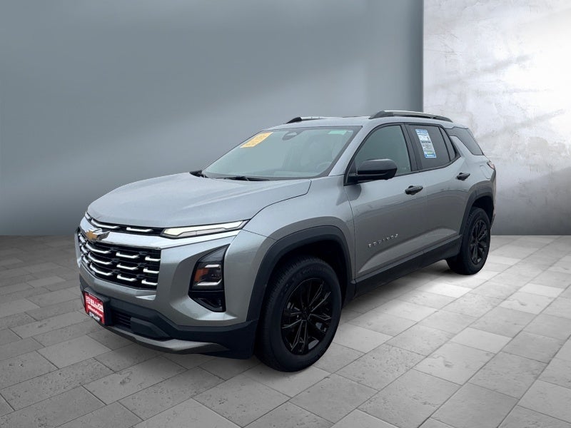 2025 Chevrolet Equinox AWD LT in Sterling Gray Metallic — front three-quarter view