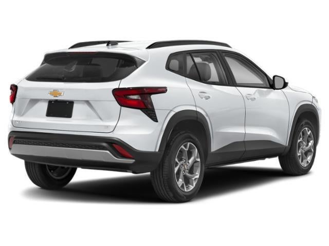 2025 Chevrolet Trax — rear three-quarter view